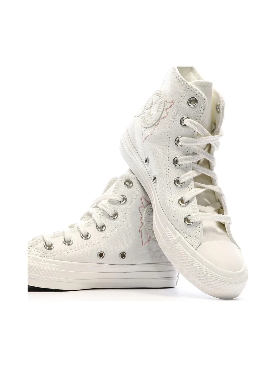 Baskets Blanches Femme Converse Chuck Taylor All Star 8