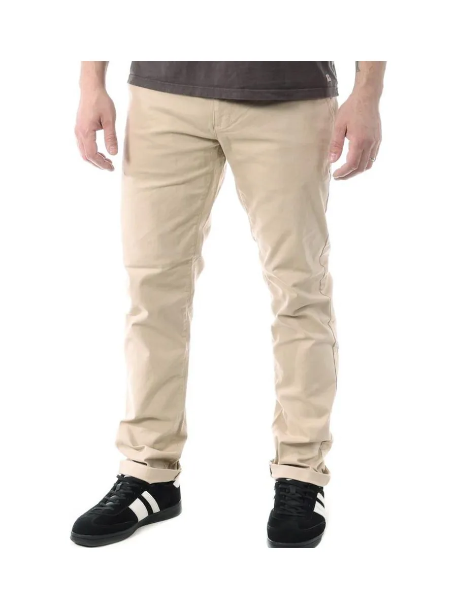 Pantalon Chino Beige Clair Homme Paname Brothers Costa1 1