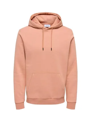 Sweat à Capuche Corail Homme Only & Sons Ceres 22018685 3