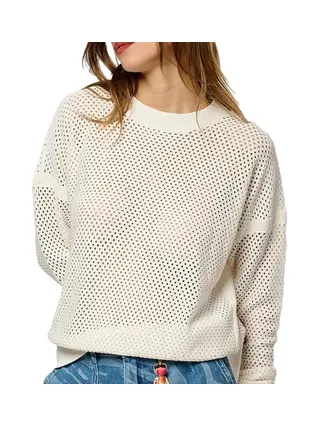 Pull Blanc Femme Kaporal Leore 1