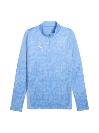 Sweat d'entraînement Bleu Homme Puma Teamcup Training 1/4 1
