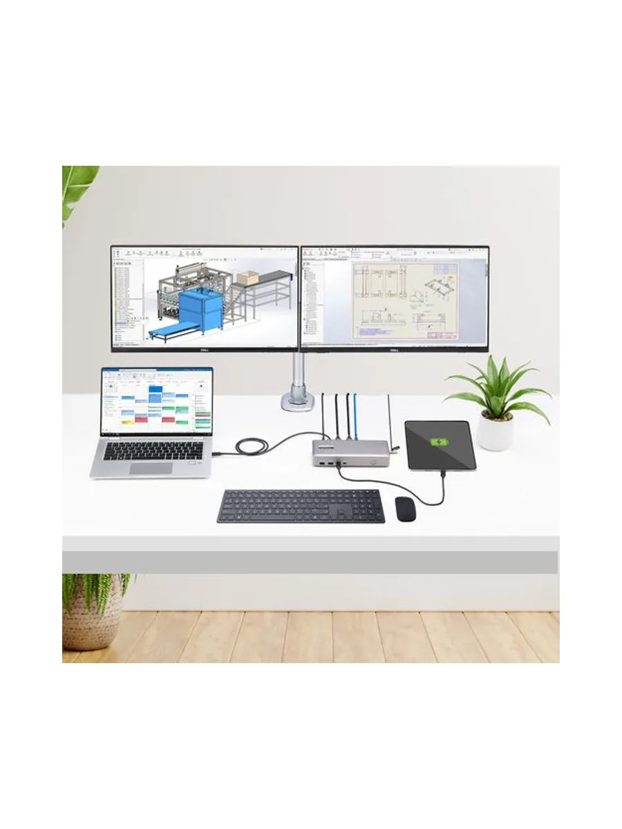 StarTech.com 155UE-USB4-DOCK laptop dock/port replicator 8