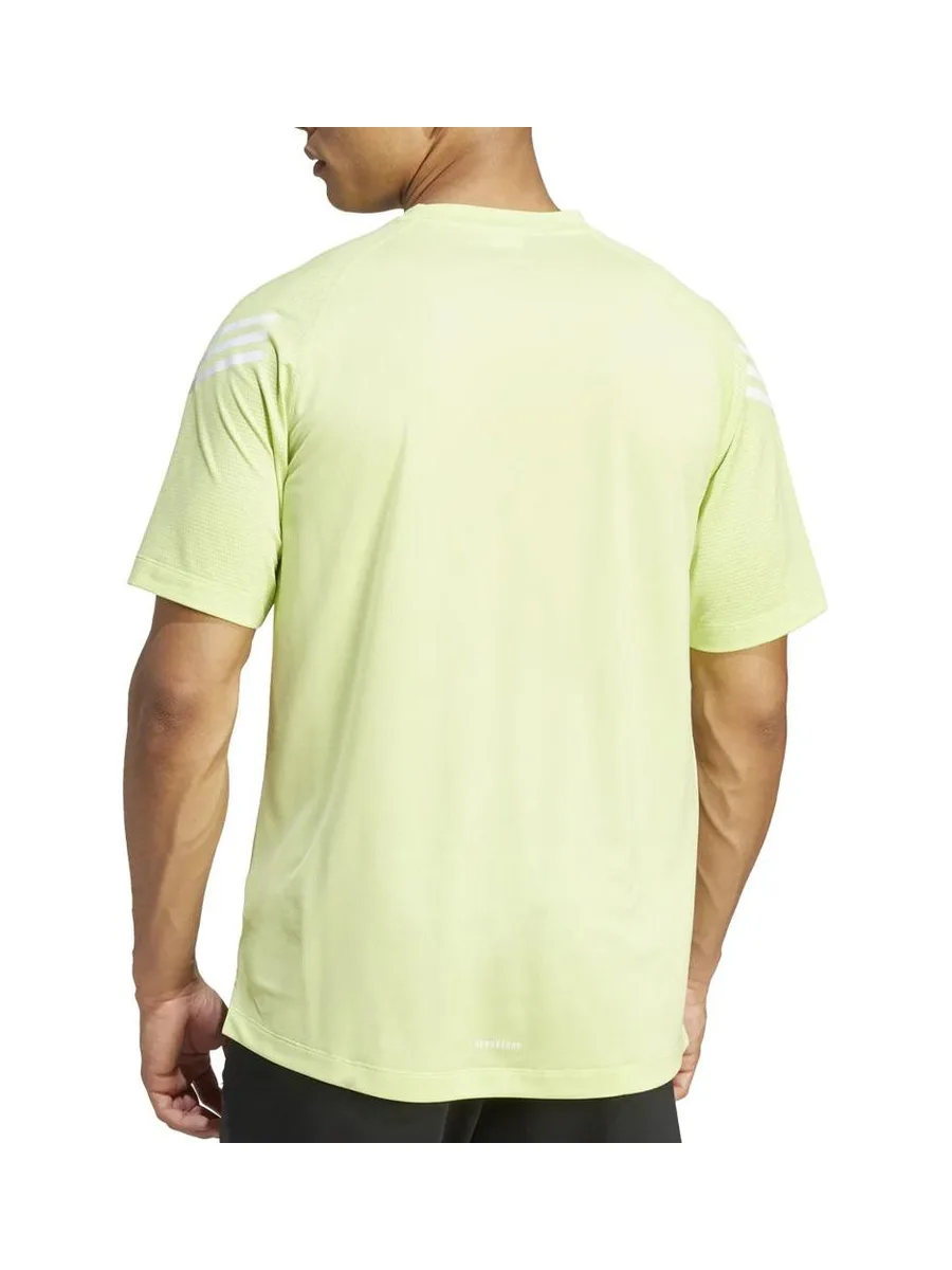 T-Shirt Jaune Homme Adidas IJ8124 3