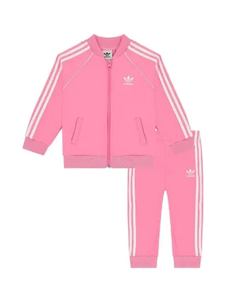 Survêtement Rose Fille Adidas HK7485 1
