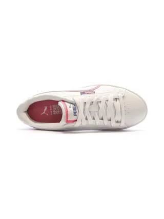 Baskets Blanches/Roses Fille Puma Jada 4