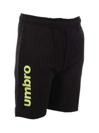 Short Noir/Vert Garçon Umbro Leis 2