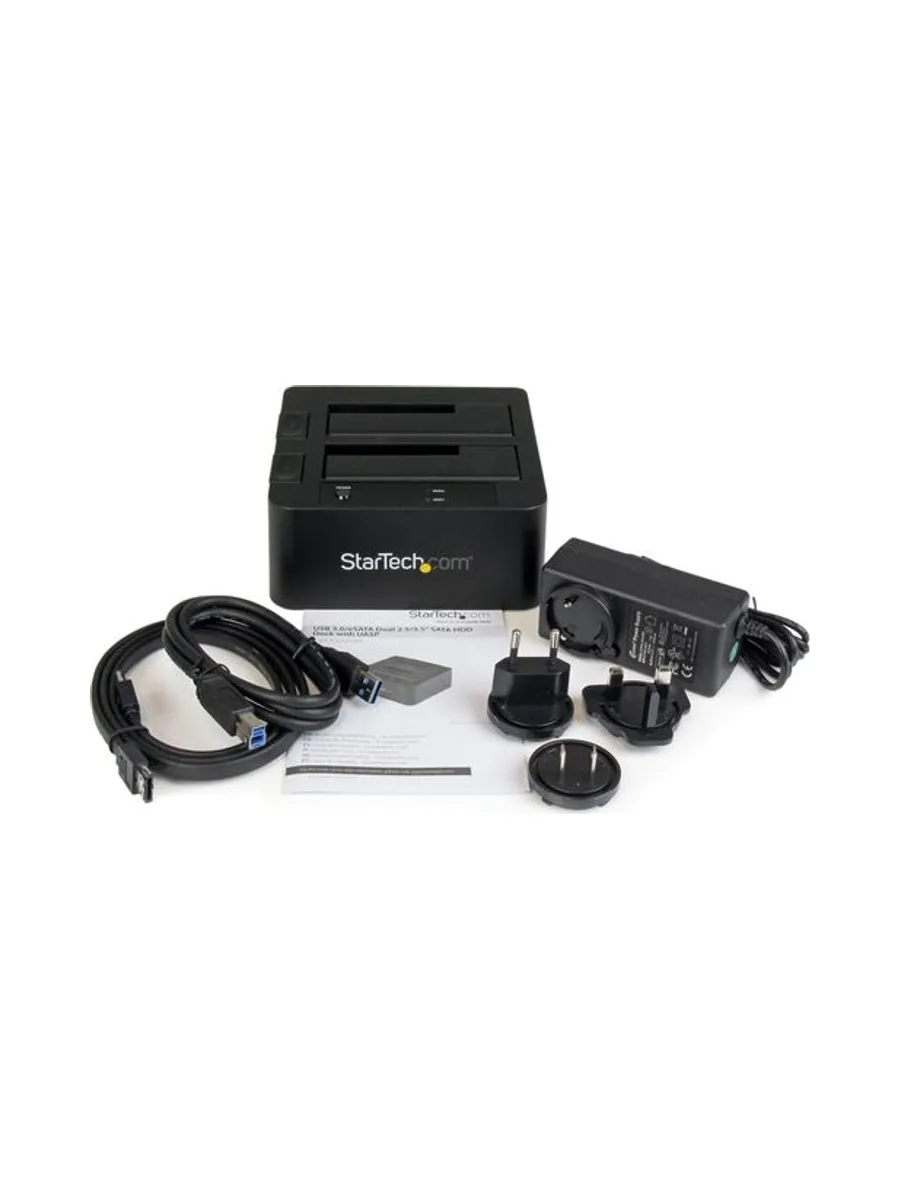StarTech.com SDOCK2U33EB storage drive docking station 6