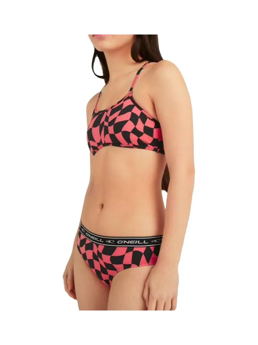 Maillot de bain Rose/Noir Fille O'Neill Sportclub 1