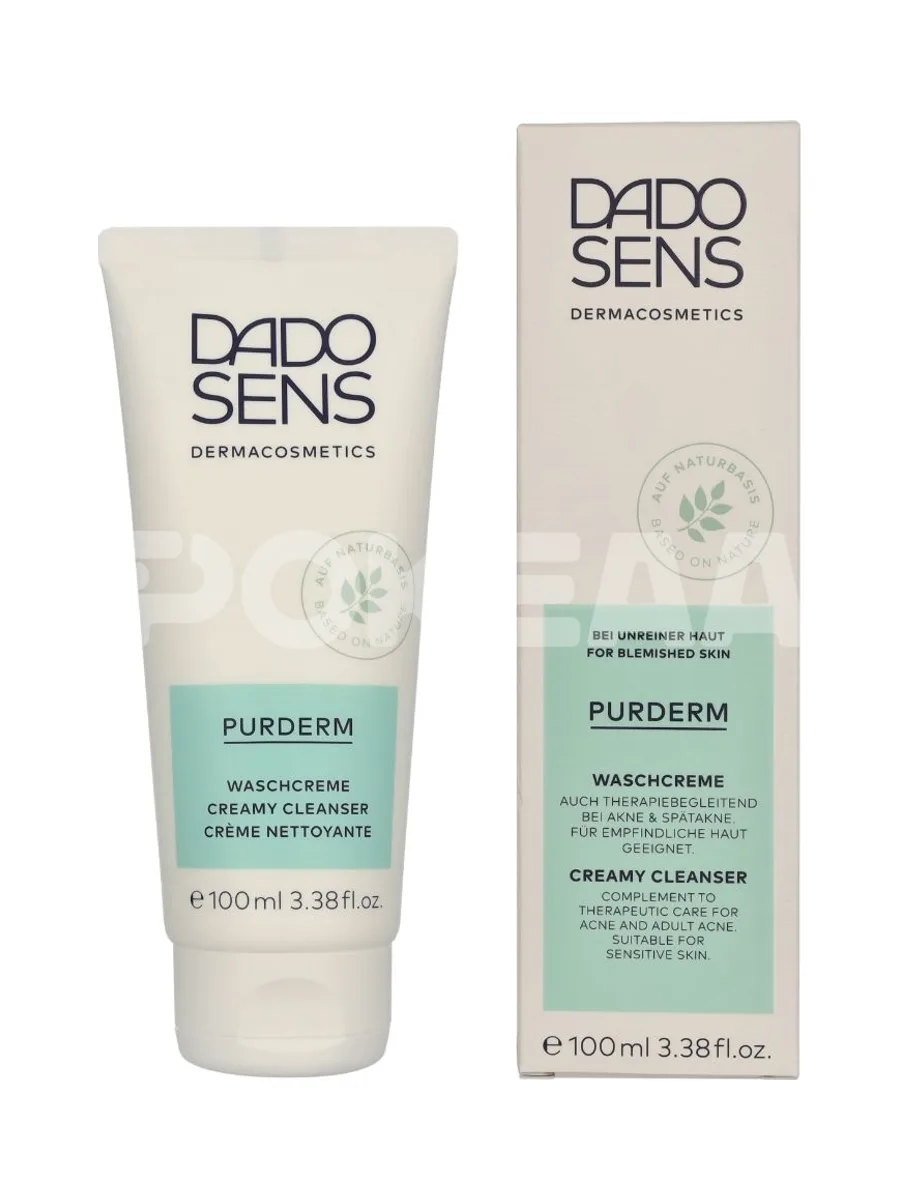 Dado Sens Purderm Creamy Cleanser 100ml 1