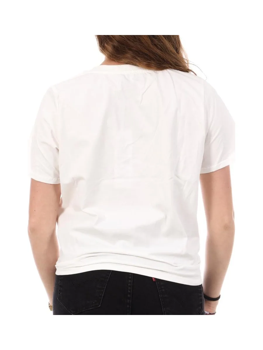 T-Shirt Blanc/Ecru Femme Morgan DANNY 2