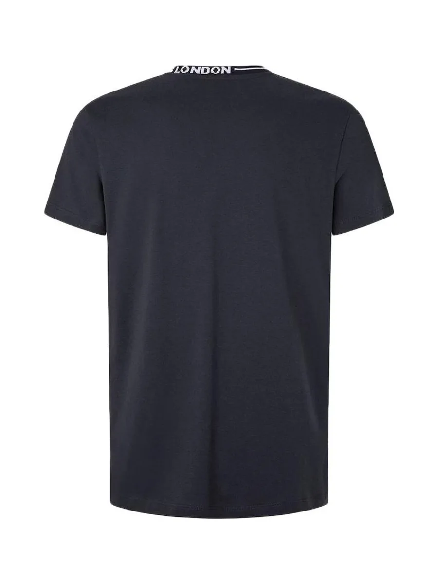 T-shirt Marine Homme Pepe jeans Warian PM509117 2