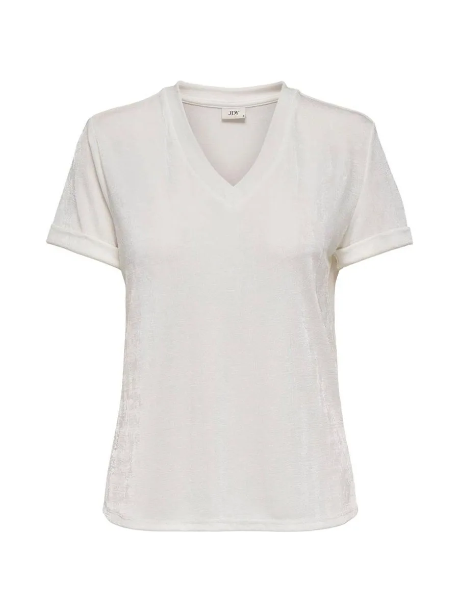 T-Shirt Ecru Femme JDY Pensa 2