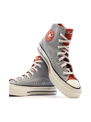 Baskets Grises Homme Converse Chuck 70 Letterman 7