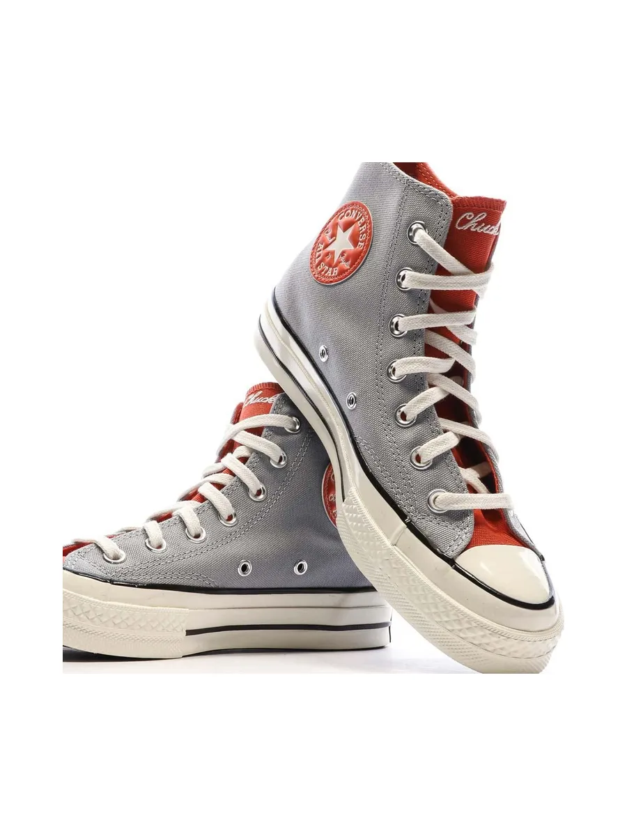 Baskets Grises Homme Converse Chuck 70 Letterman 8