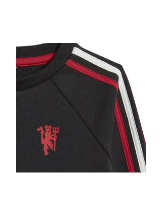 Manchester Survêtement Noir Garçon Adidas 2022/23 3