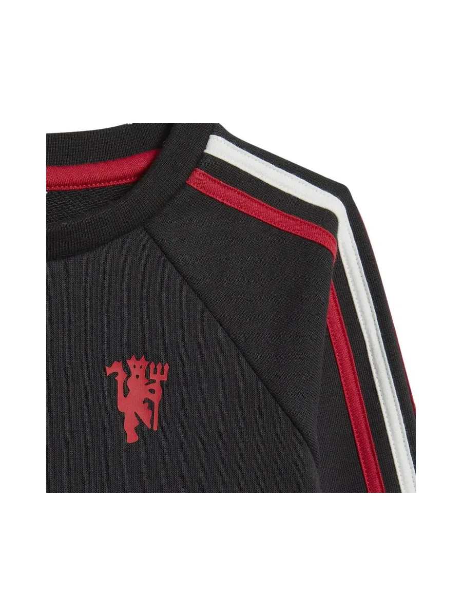 Manchester Survêtement Noir Garçon Adidas 2022/23 4
