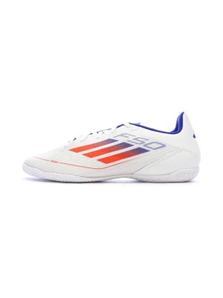 Chaussures de Foot Blanches Adidas F50 Club In 1