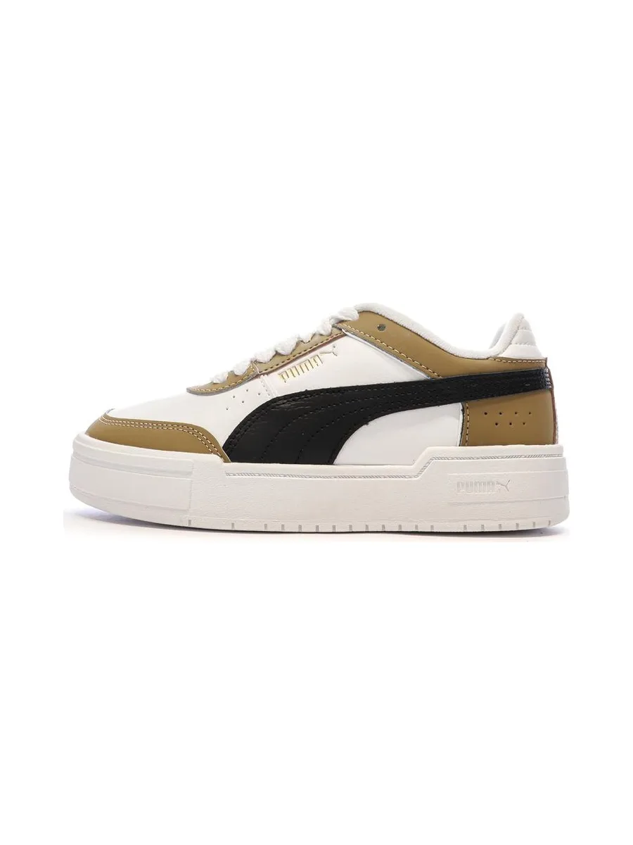 Baskets Blanches/Marron Garçon Puma Muted 2