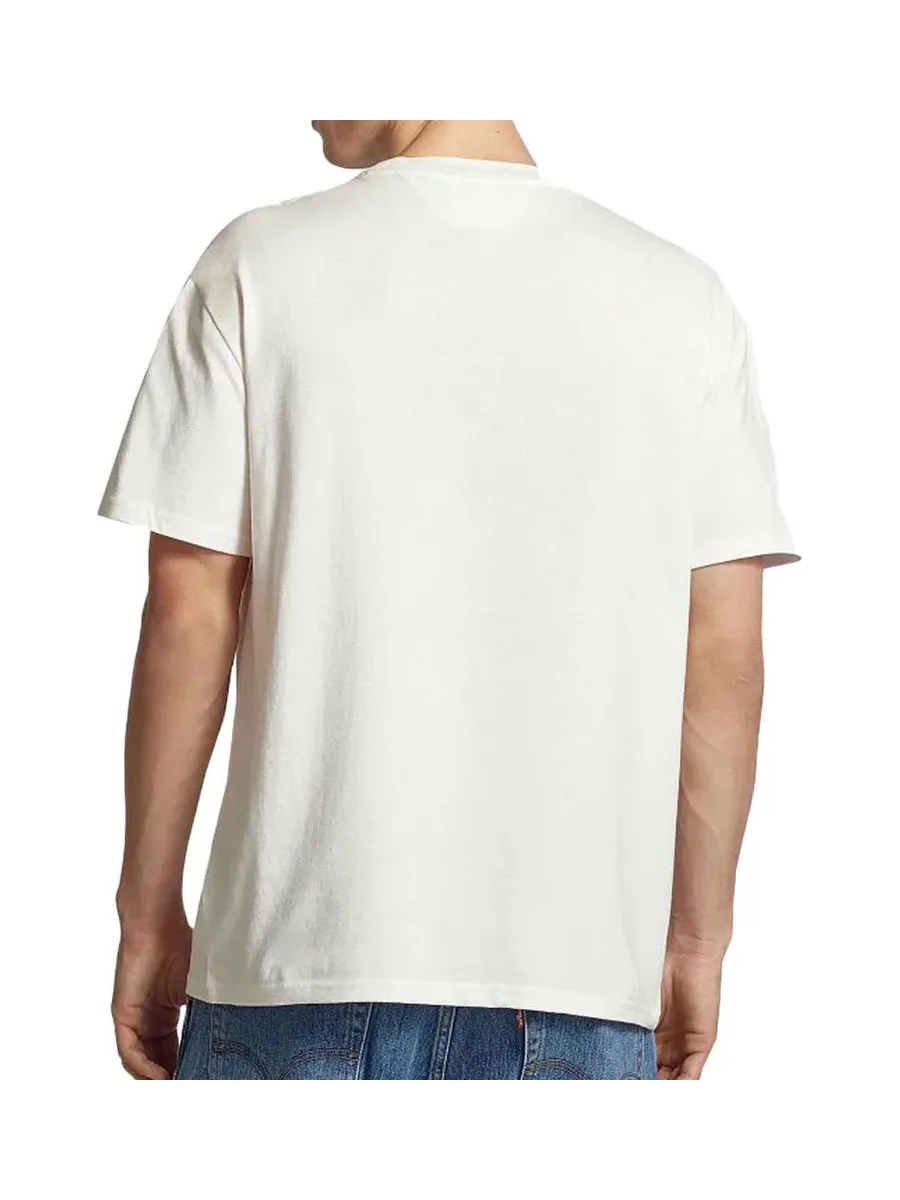 T-shirt Blanc Homme Tommy Hilfiger Varsity 3