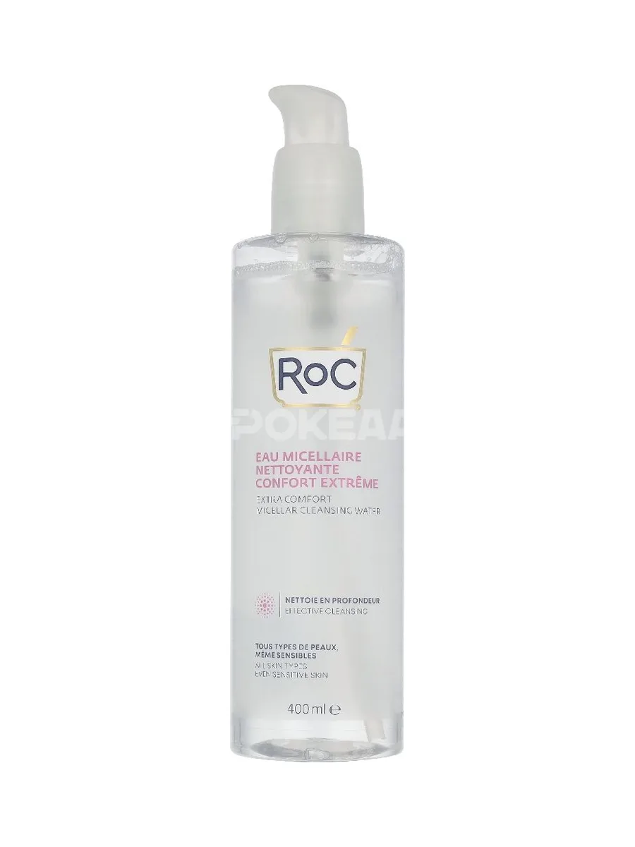 RoC Micellar Extra Comfort Cleansing Water 400ml - Sensitive Skin, Face And Eyes 1