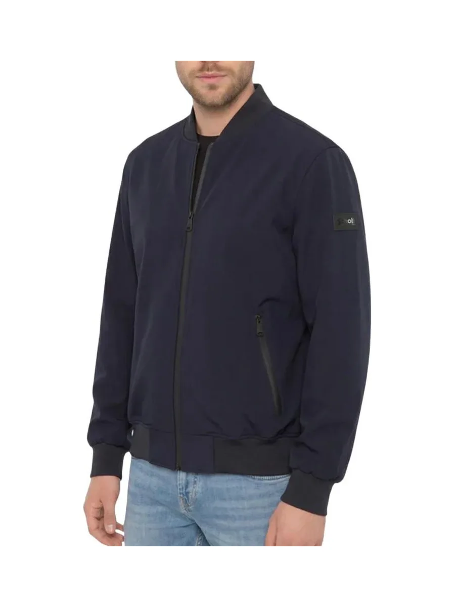 Veste Bomber Marine Homme Schott LAYTON 1