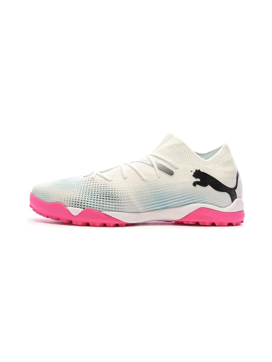 Chaussures de football Blanc/Rose Homme Puma Match Future 7 2