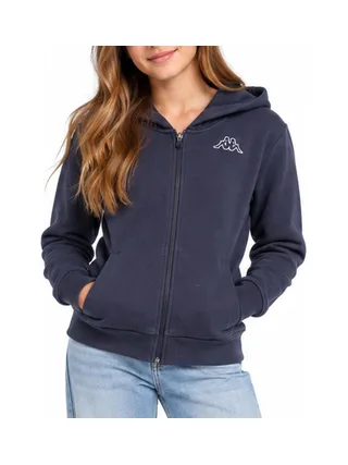 Sweat zippé à capuche Marine Fille Kappa Gilfa 1