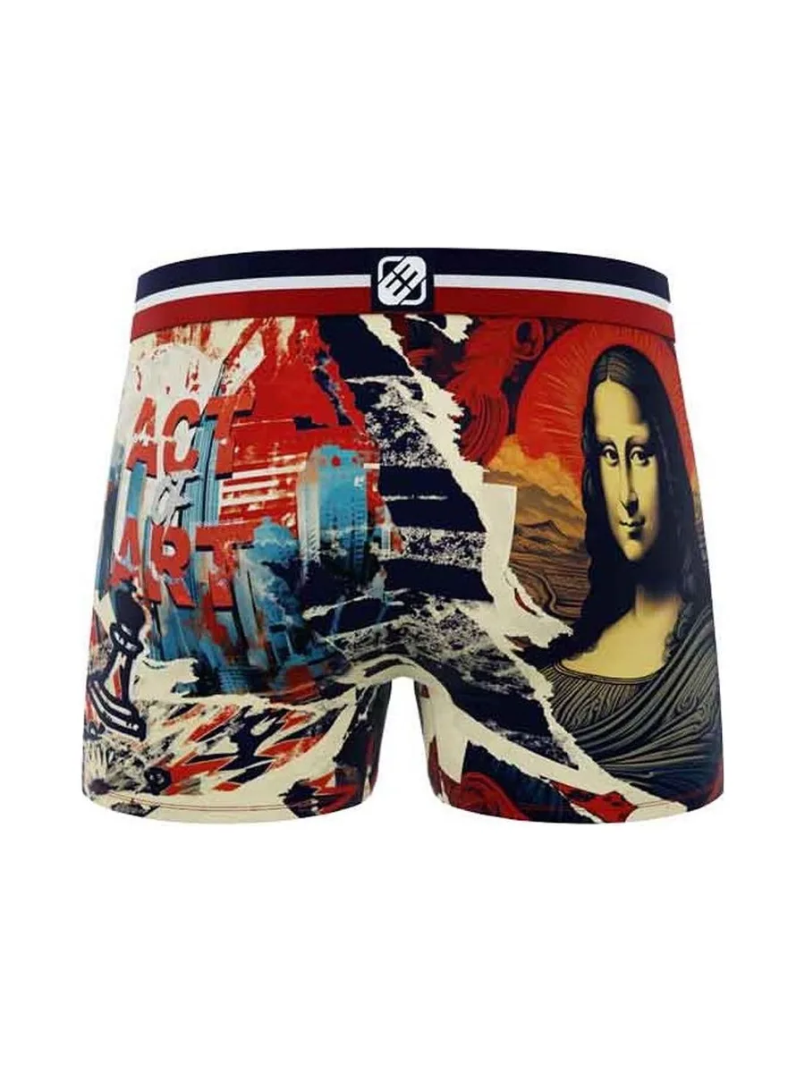 Boxer Noir Homme Freegun Joconde 3