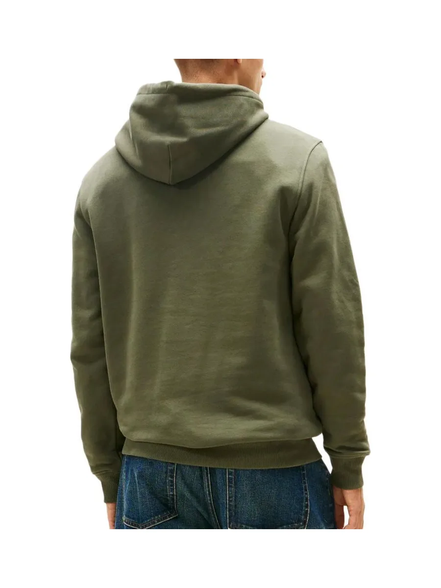 Sweat à Capuche Kaki Homme Tommy Hilfiger TJM Reg Badge 3