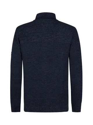 Sweat Zippé Marine Homme Petrol Industries Collar 2