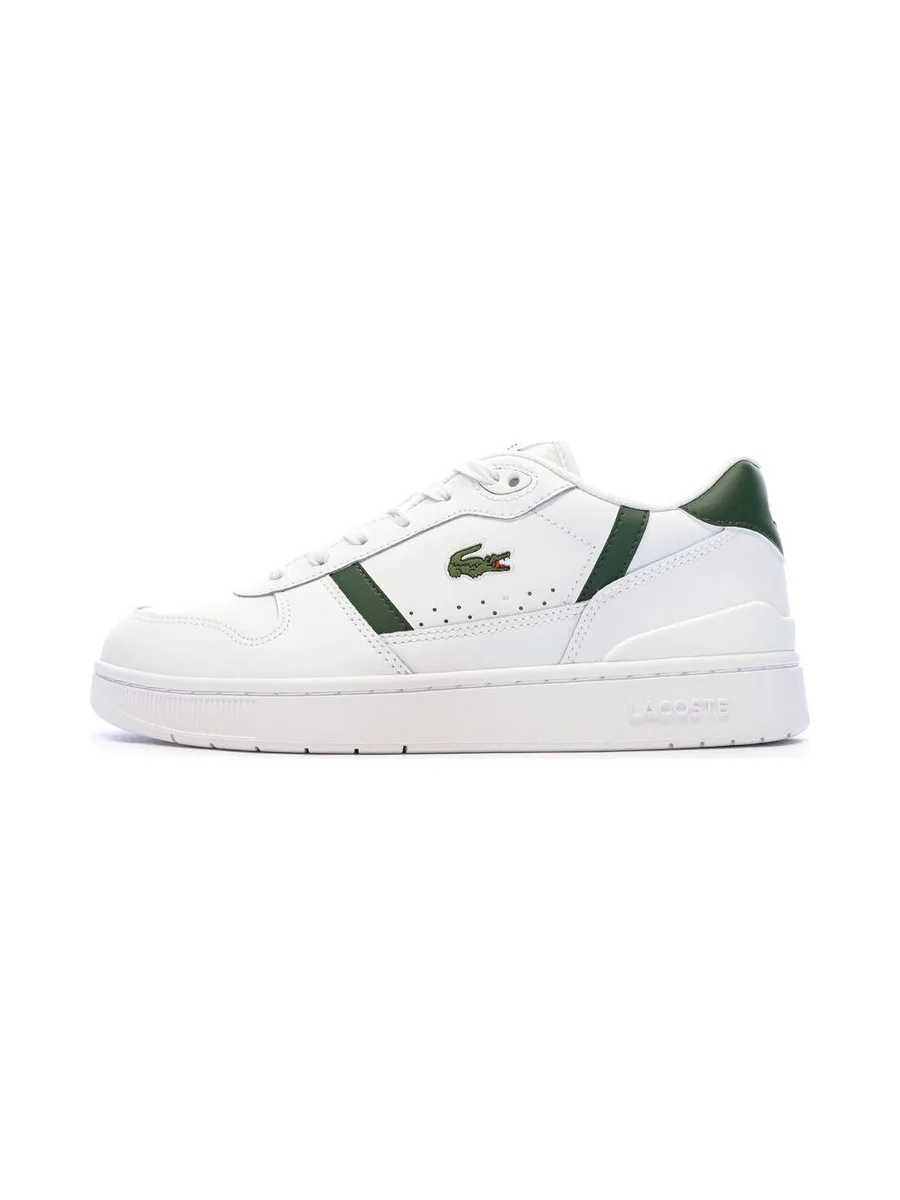 Baskets Blanc/Vert Homme Lacoste T-clip Set 224 2