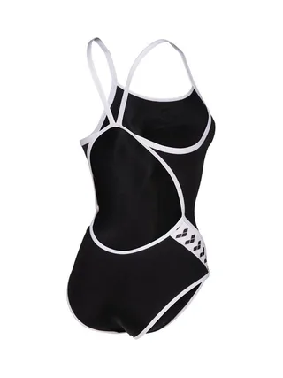 Maillot de bain Noir/Blanc Femme Arena Icons Super Fly 2