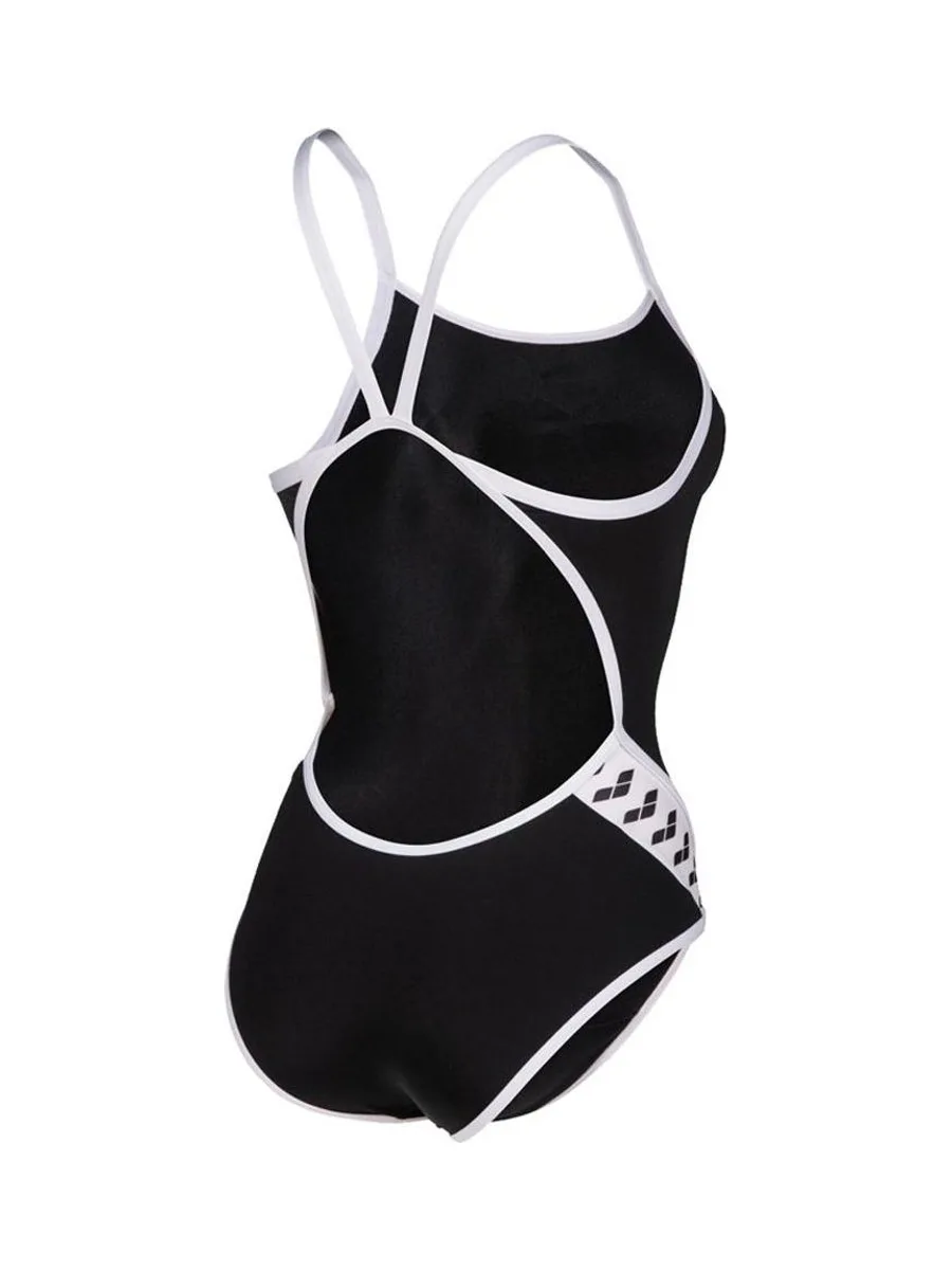Maillot de bain Noir/Blanc Femme Arena Icons Super Fly 3