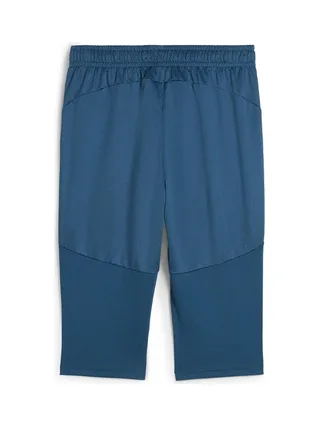 OM Short de Sport Bleu Homme Puma Om Training 3/4 2