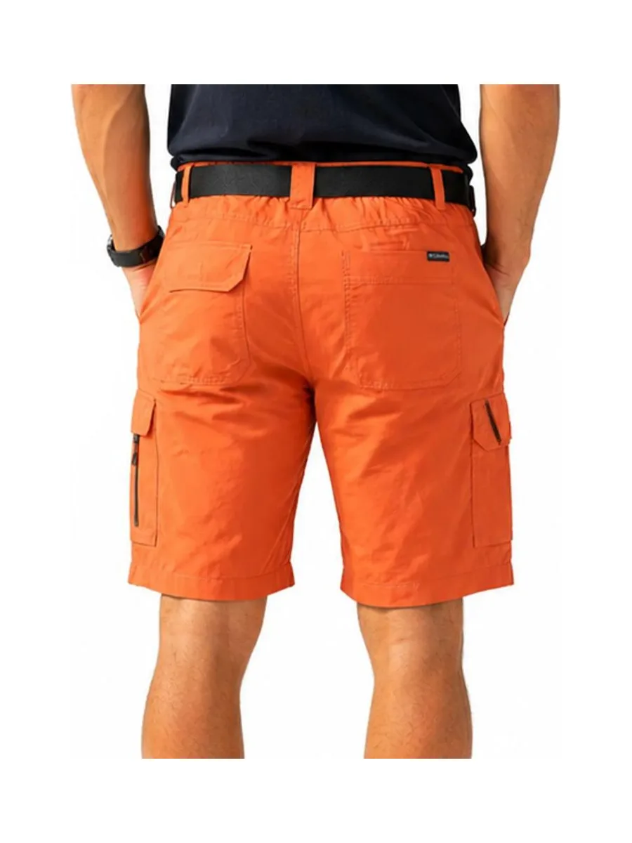 Short cargo Orange Homme Columbia utilitaire Silver Ridge 3