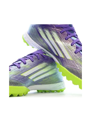 Chaussures de Foot Violet/Jaune Adidas F50 League TF 7