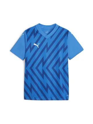 Maillot de football Bleu Turquoise Garçon Puma Teamglory Jersey Jr 1