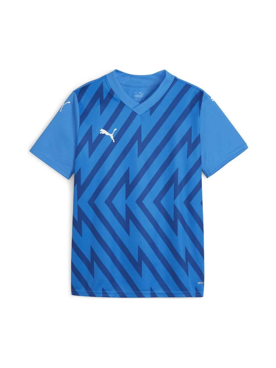 Maillot de football Bleu Turquoise Garçon Puma Teamglory Jersey Jr 2