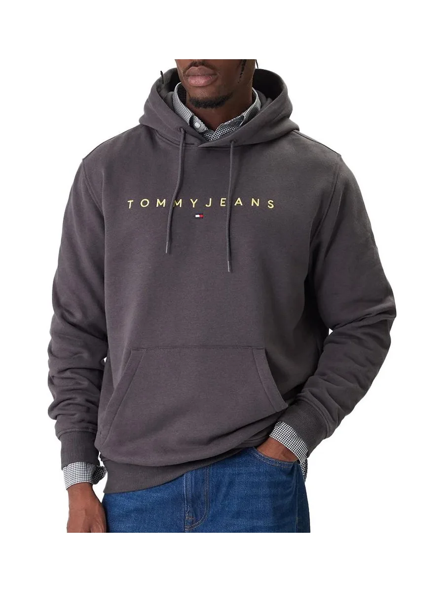 Sweat Gris Homme Tommy Hilfiger Tjm Reg Linear 2