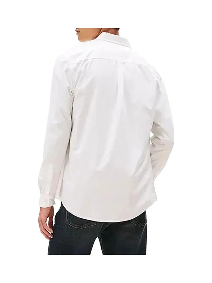 Chemise Beige Homme Tommy Hilfiger Poplin 3