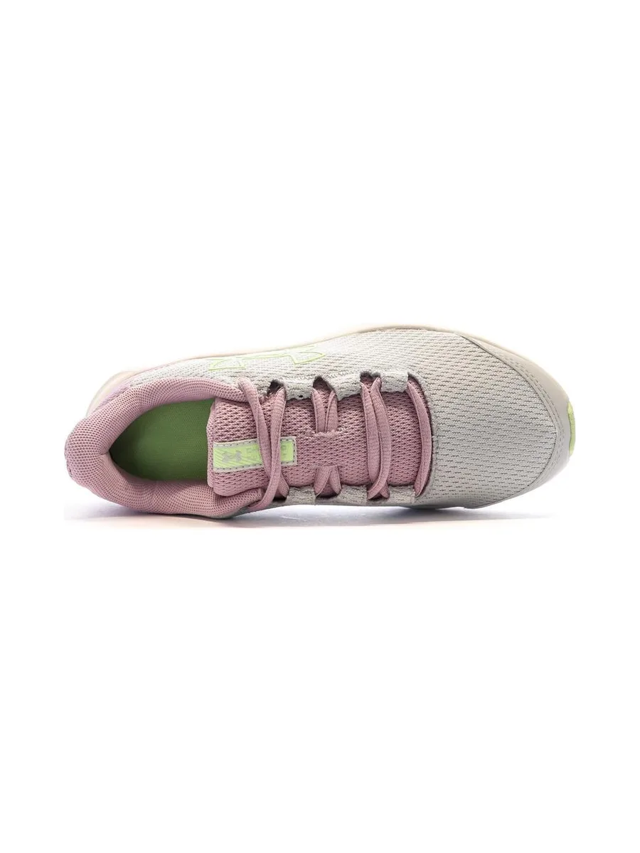 Chaussures de Running Gris/Rose Femme Under Armour Charged Pursuit 3 5