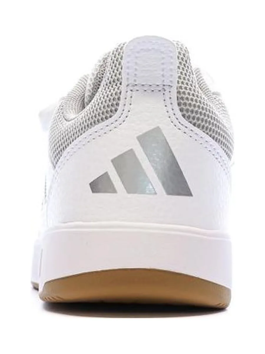 Baskets Blanc/Gris Enfant Adidas Tensaur KJ9771 4