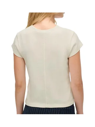 T-shirt Blanc Femme Superdry Athletic Essential 2