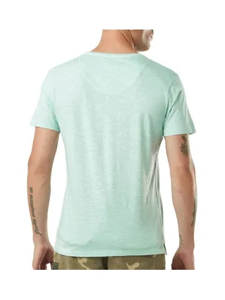 T-shirt Bleu Clair Homme Von Dutch TYRON 2