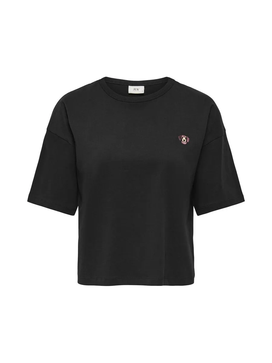 T-Shirt Noir Femme JDY Cally 2