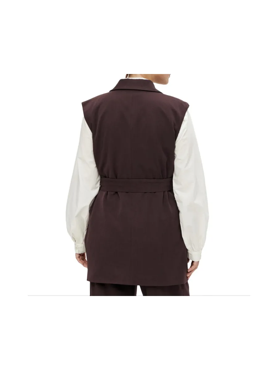 Cardigan Marron Femme Mamalicious Lora 3