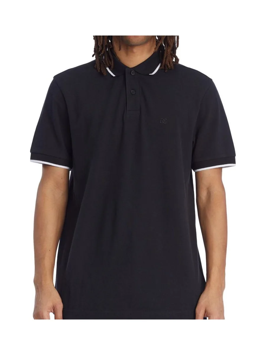 Polo Noir Homme Dc shoes Coldbrew 2