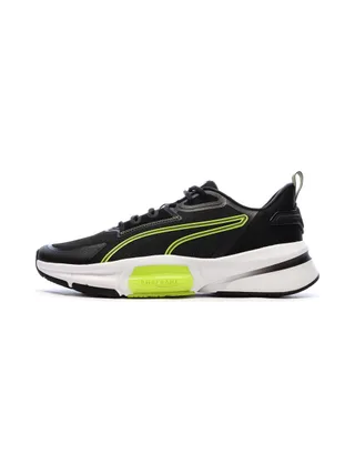 Chaussures de running Noires/Jaunes Homme Puma Pwrframe 1