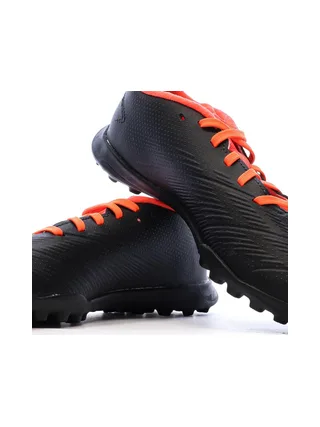Chaussures de football Noires/Dorés Garçon Adidas Predator League 7