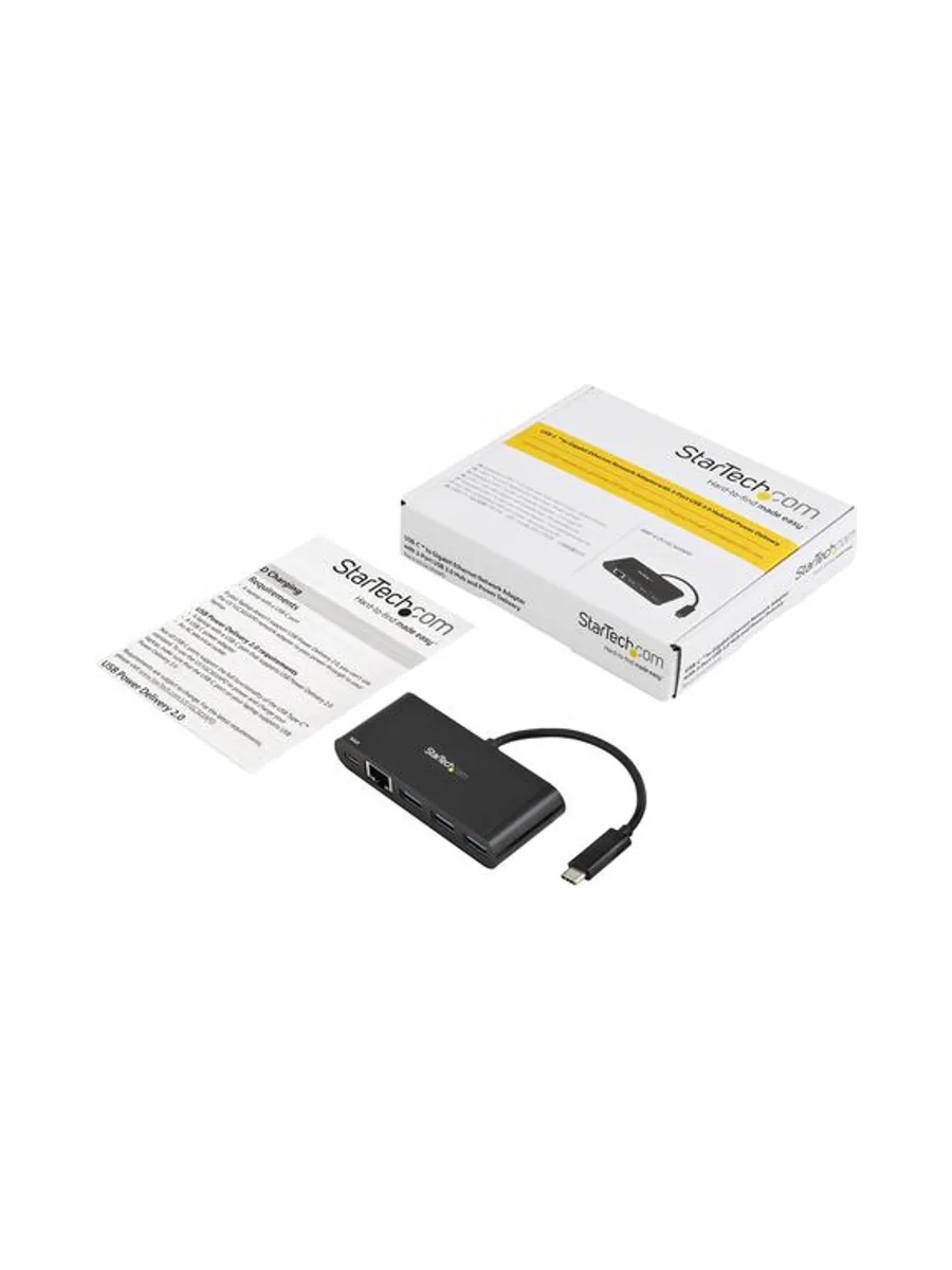 Adapter Hub USB C to Ethernet 3 Port 5